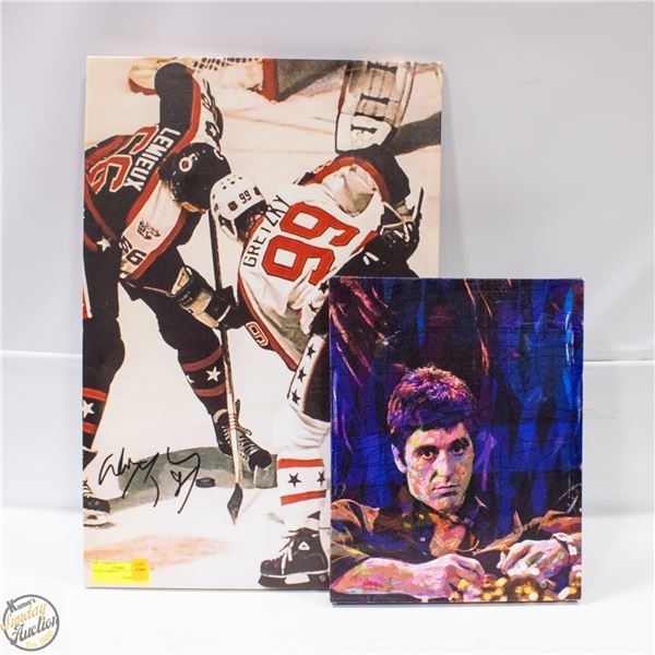 2 CANVAS PRINTS