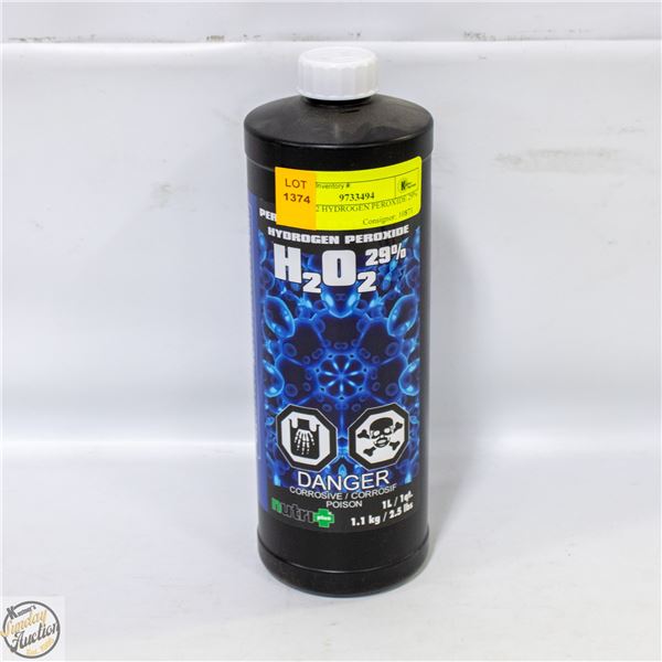 1 L H2O2 HYDROGEN PEROXIDE 29%