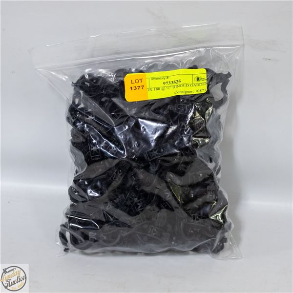 APPROX 180 @ ½” HINGED GARDEN CLIPS