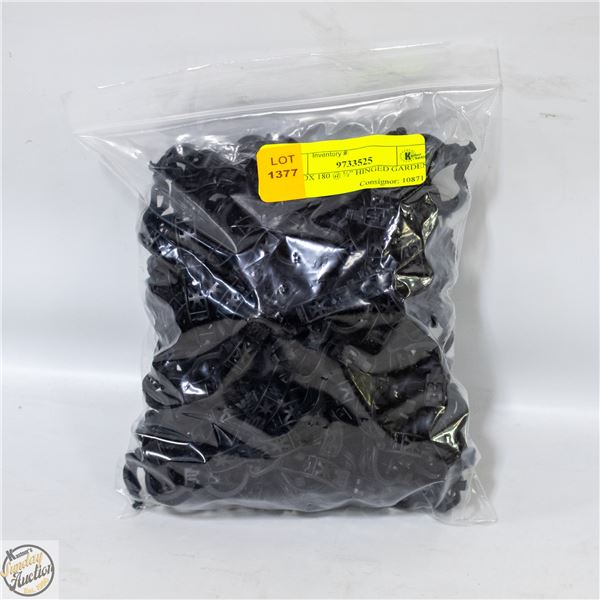 APPROX 180 @ ½” HINGED GARDEN CLIPS