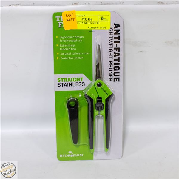 STRAIGHT STAINLESS-STEEL PRUNER
