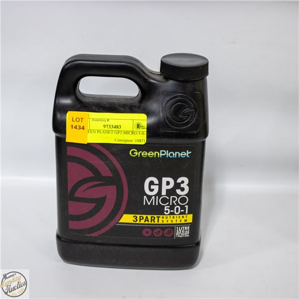 1L GREEN PLANET GP3 MICRO 5-0-1.