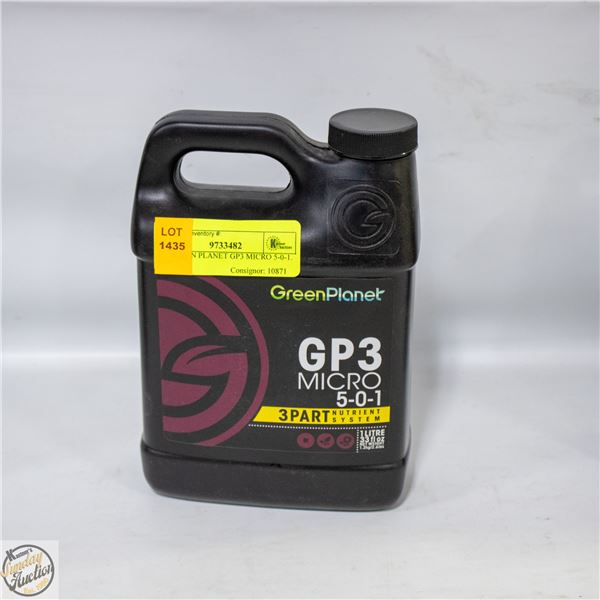 1L GREEN PLANET GP3 MICRO 5-0-1.