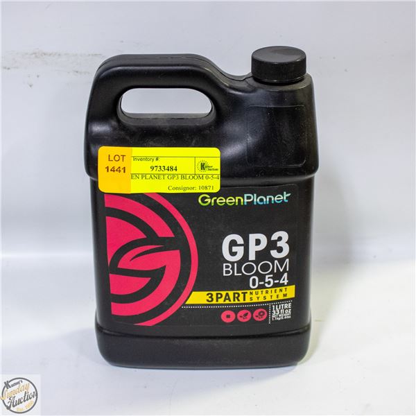1L GREEN PLANET GP3 BLOOM 0-5-4.