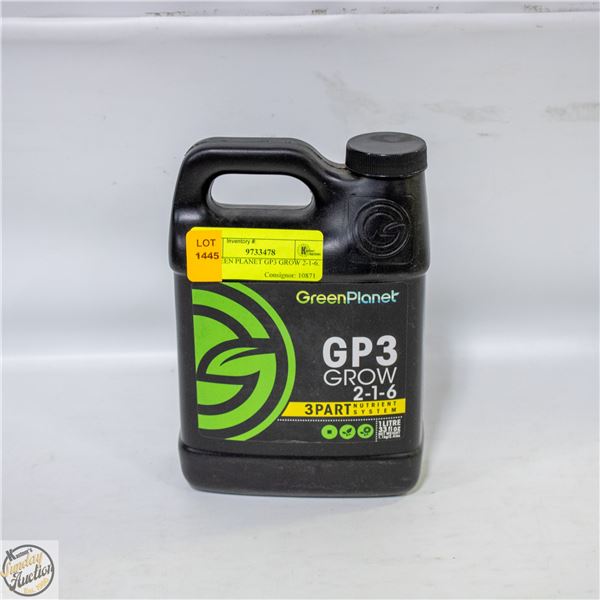 1L GREEN PLANET GP3 GROW 2-1-6.