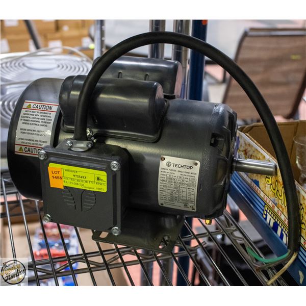 NEW ELECTRIC MOTOR 1725 RPM ¾ H POWER 115-208-230