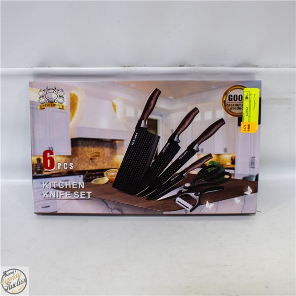 FIVE COWS 6PC KITCHEN KNIFE SET