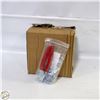 Image 1 : BOX OF 9 SETS OF HOG RING PLIERS WITH 200 RINGS