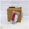 Image 1 : BOX OF 9 SETS OF HOG RING PLIERS WITH 200 RINGS