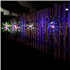 Image 3 : PACK OF TWO SOLAR FIREWORKS 8 MODES 150LED COLORED