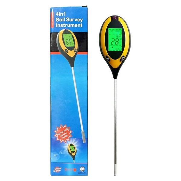 SOIL MOISTURE TEMP pH METER DETECTION INSTRUMENT