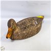 Image 1 : BILL RICE VINTAGE HAND PAINTED WOODEN DUCK DECOY
