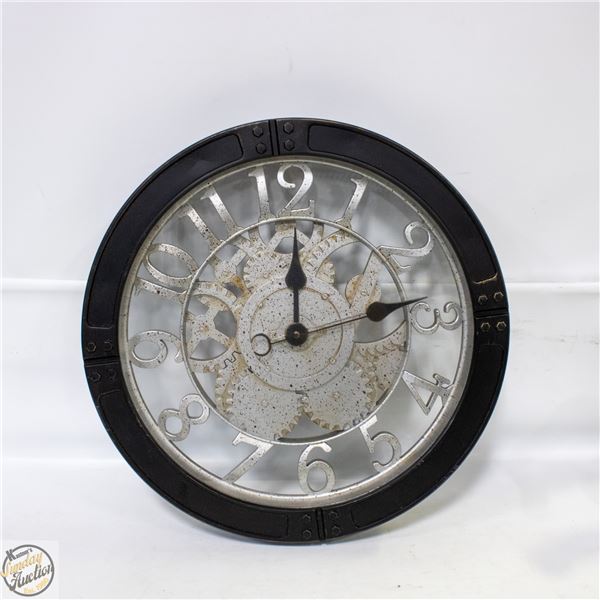 SHOP STYLE ANALOG CLOCK