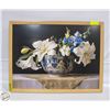 Image 1 : FRAMED STILL LIFE PRINT- 30" X 23"