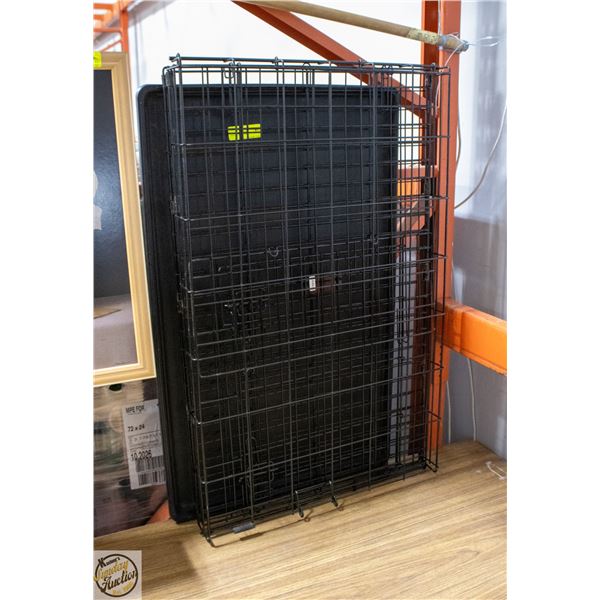 DOG CRATE METAL