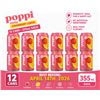 Image 1 : CASE WITH 12 355ML CANS OF POPPI STRAWBERRY LEMON