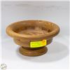 Image 1 : HAND CARVED WOODEN BOWL PLUS ACADIA WOOD