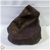 Image 1 : GENUINE LEATHER HOBO STYLE BROWN HANDBAG