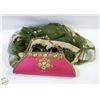 Image 1 : ESTATE LADIES TRADITIONAL SCARF & PURSE