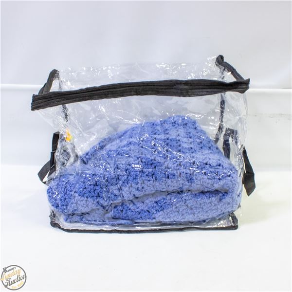 ESTATE HANDMADE KNITTED/CROCHETED BLANKET