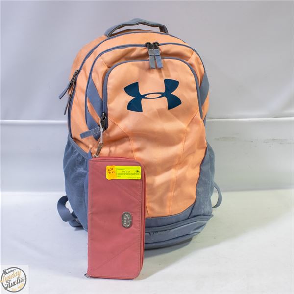UNDER ARMOUR BACKPACK SOLD WITH ECKO