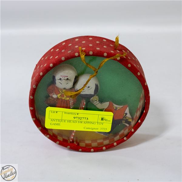 ANTIQUE HEAD SWAPPING TOY GAME