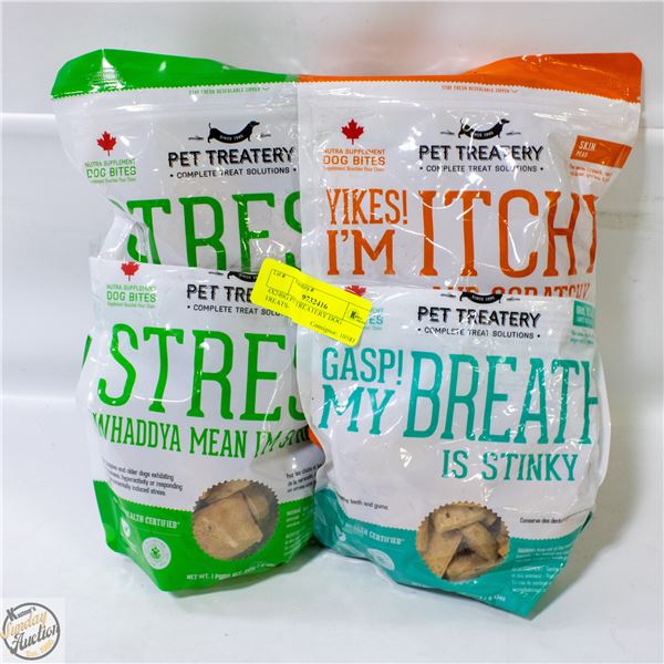4X240G PET TREATERY DOG TREATS-