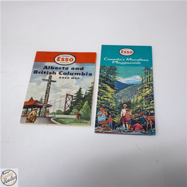 ESTATE 1950'S VINTAGE (X2) ESSO