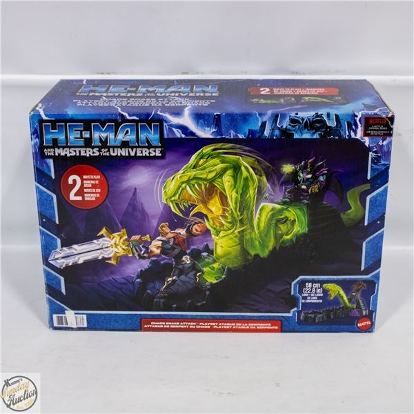 NEW HE-MAN MASTERS OF THE UNIVERSE
