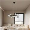 Image 1 : NEW LIGHTICA LUNA 10-LIGHT PENDANT CHANDELIER