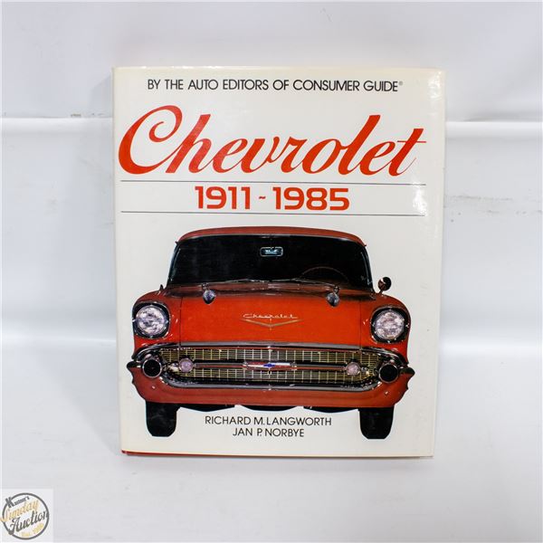 CHEVROLET 1911-1985 384 PG. BOOK