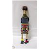 Image 1 : SOUTH AFRICAN CEREMONIAL DOLL 27" TALL