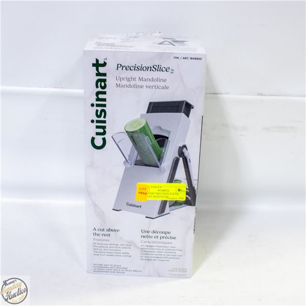 CUISINART PRECISION SLICER UPRIGHT MANDOLINE