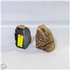 Image 1 : BRAZILLIAN AGATE STONE BOOK ENDS