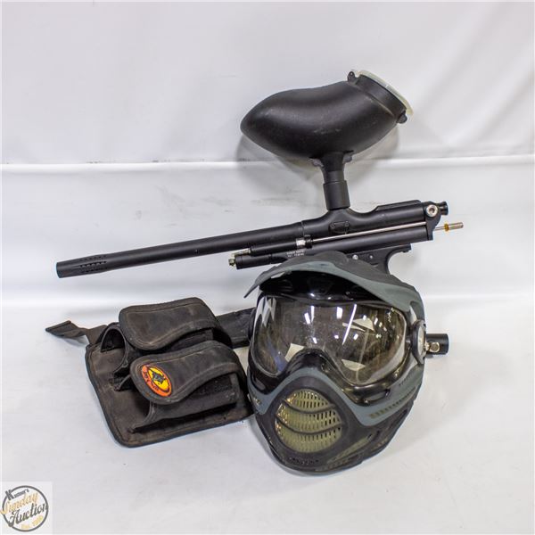 PAINTBALL GUN / MASK & MORE