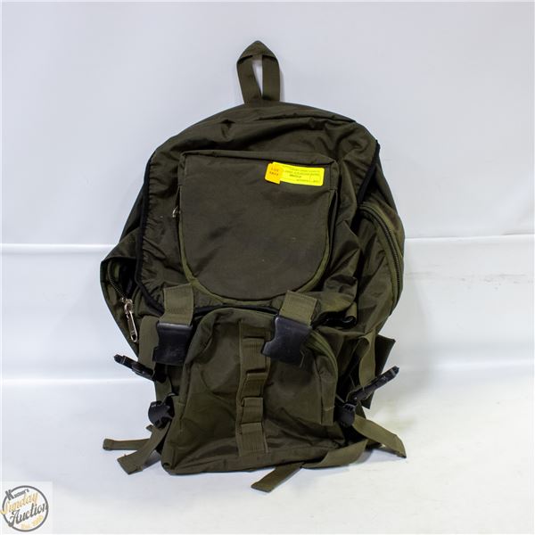 HIKING BACKPACK ARMY GREEN SUNNYS ARMY GREEN