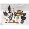 Image 1 : BOX ASSORTED ESTATE COLLECTIBLES