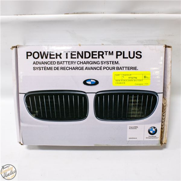 NEW IN BOX BMW BATTERY CHARGER
