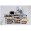 Image 1 : SONY PSP GAME SYSTEM WITH MOVIES TESTED WORKING