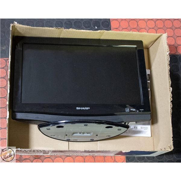 SHARP LCD 18" TV IN BOX- LC-19SB27UT