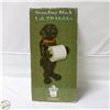 Image 1 : STANDING BLACK LAB TOILET PAPER HOLDER