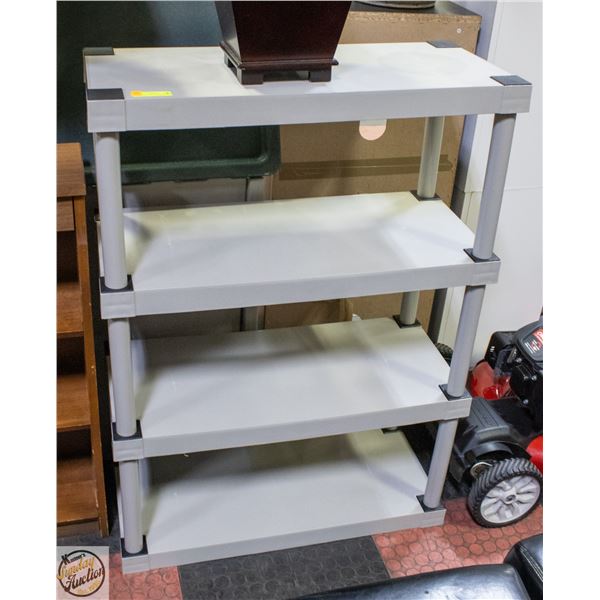 STORAGE RACK- 4 SHELF- IP BRAND- 45" X 32" X 14"
