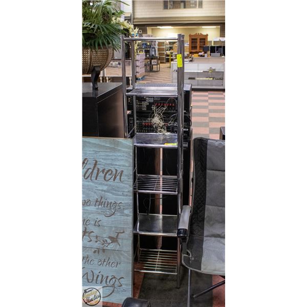6 TIER METAL RACK 11" X 13" X 64"