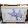 Image 1 : FRAMED ART PRINT "THE GUARDIANS" 47" X 35"