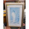 Image 1 : FRAMED ART PRINT "DIVINELY FAIR"- 56" X 38"