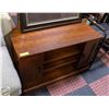 Image 1 : WOOD TV CABINET/STAND- 36" X 22" X 21"