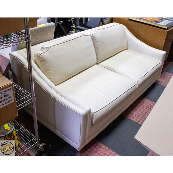 VINTAGE LOW PROFILE "OVERSIZED" LOVE SEAT SOFA