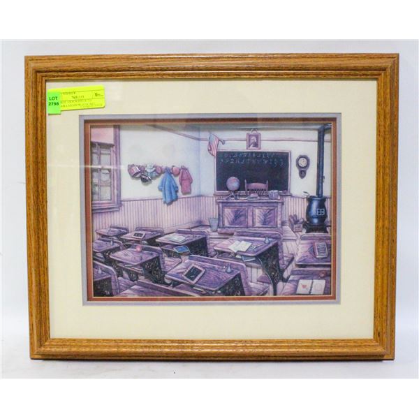 VINTAGE ANTON PIECK 3D DIORAMA SHADOW BOX ART