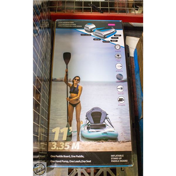 NEW 11' INFLATABLE STAND UP PADDLE BOARD