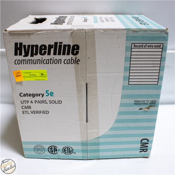 HYPERLINE BULK CAT5E  ETHERNET CABLE